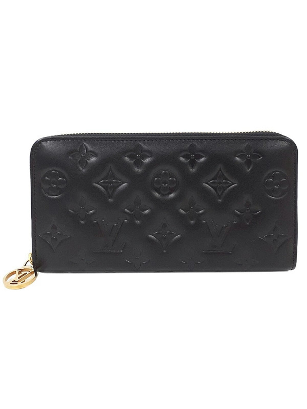 Louis Vuitton Monogram Zippy Wallet Round Zipper Long